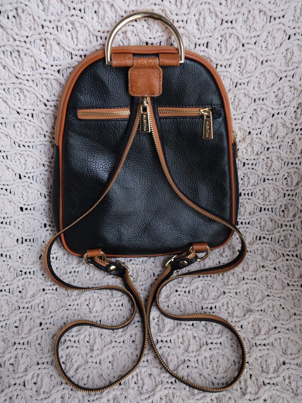 VALENTINA Convertible Sling Backpack Purse - Picture 4 of 17